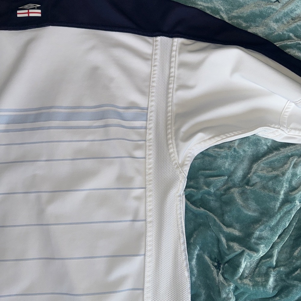 England 2003-2005 Home Football Jersey Shirt Long Sleeve Umbro Reversible S Y2K - Picture 5 of 13